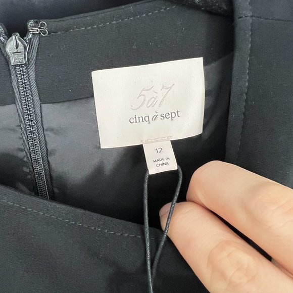 NWT Cinq a Sept Kimberlin Cocktail Dress - Picture 5 of 11